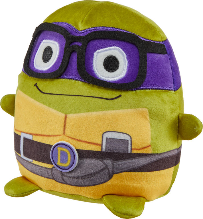 Teenage Mutant Ninja Turtles: Mutant Mayhem Plush Toys Cuutopia, 5 Inch TMNT Kawaii-Style Plush, Key Movie Characters