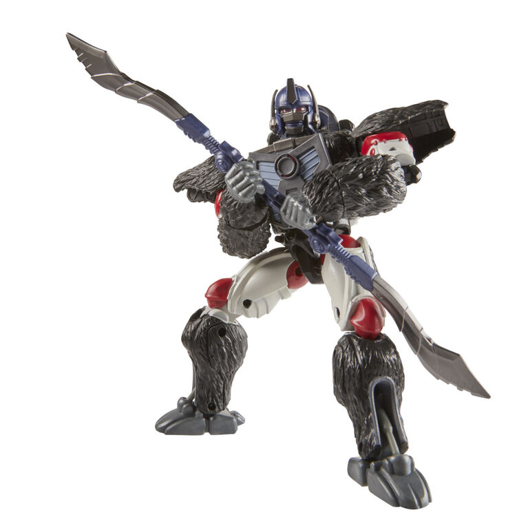 Transformers R.E.D. [Robot Enhanced Design], figurine Optimus Primal de 15 cm, non convertible, dès 8 ans