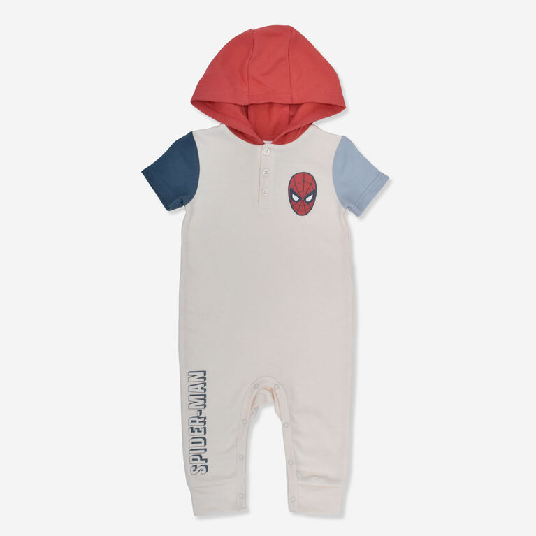 Spiderman Coverall Beige 3/6M