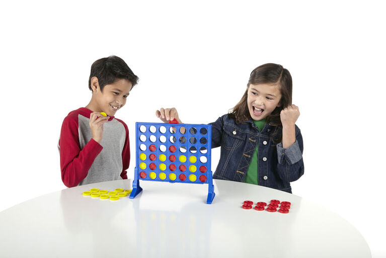 Jeu Connect 4 de Hasbro Gaming - les motifs peuvent varier