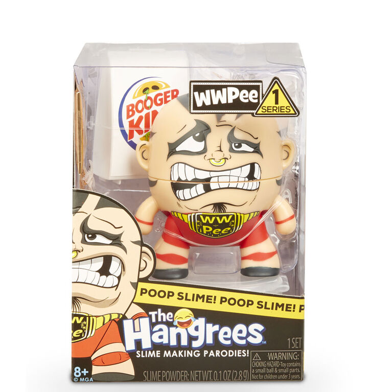 The Hangrees WWPee Collectible Parody Figure with Slime