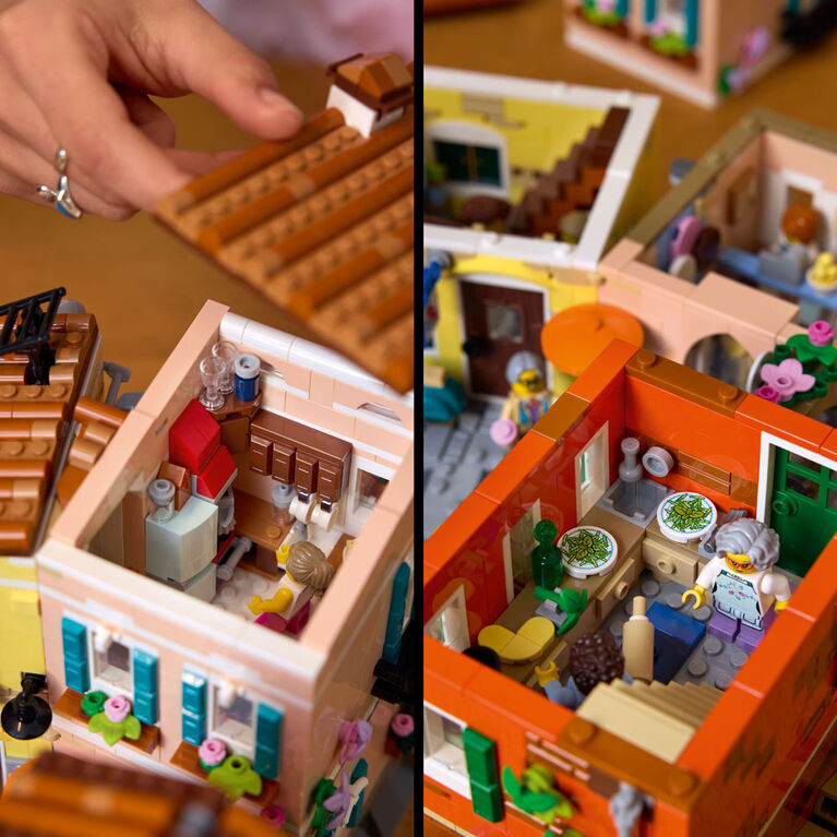 LEGO Ideas La Riviera Italienne, Ensemble Modèle d'Architecture pour Adultes, Cadeau Thématique, Ensemble de Construction 21359 LEGO Ideas La Riviera Italienne, Ensemble Modèle d'Architecture pour Adultes, Cadeau Thématique, Ensemble de Construction 21359