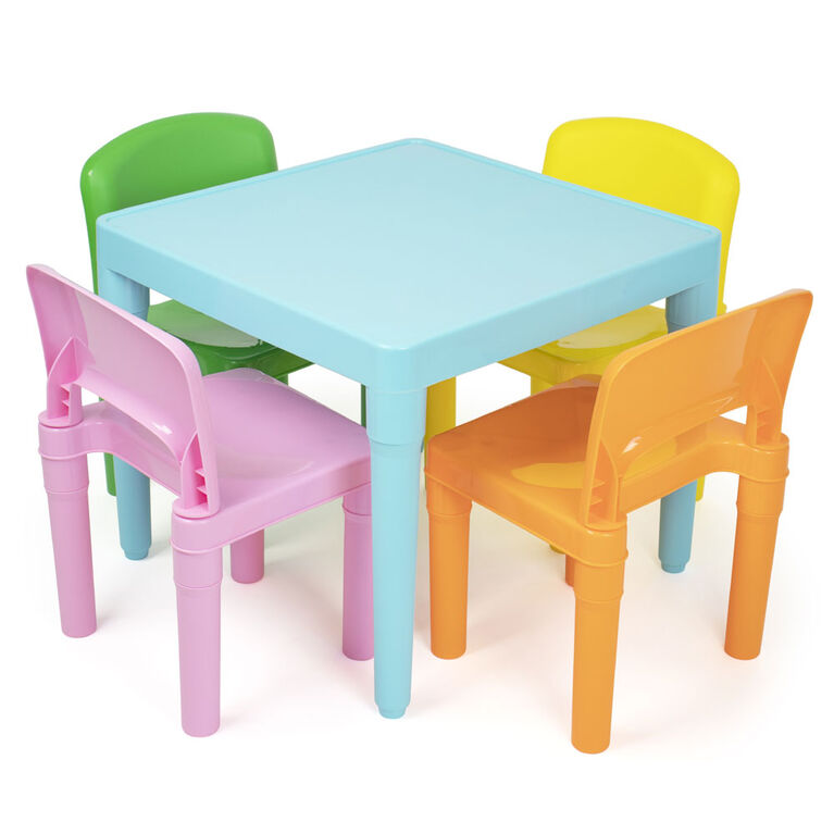 Table Et Chaise pour Enfant Ensemble Table Et Chaise pour Enfants avec  Chaises, Table D'étude De Jouets D'éducation Préscolaire en Plastique  Coloré