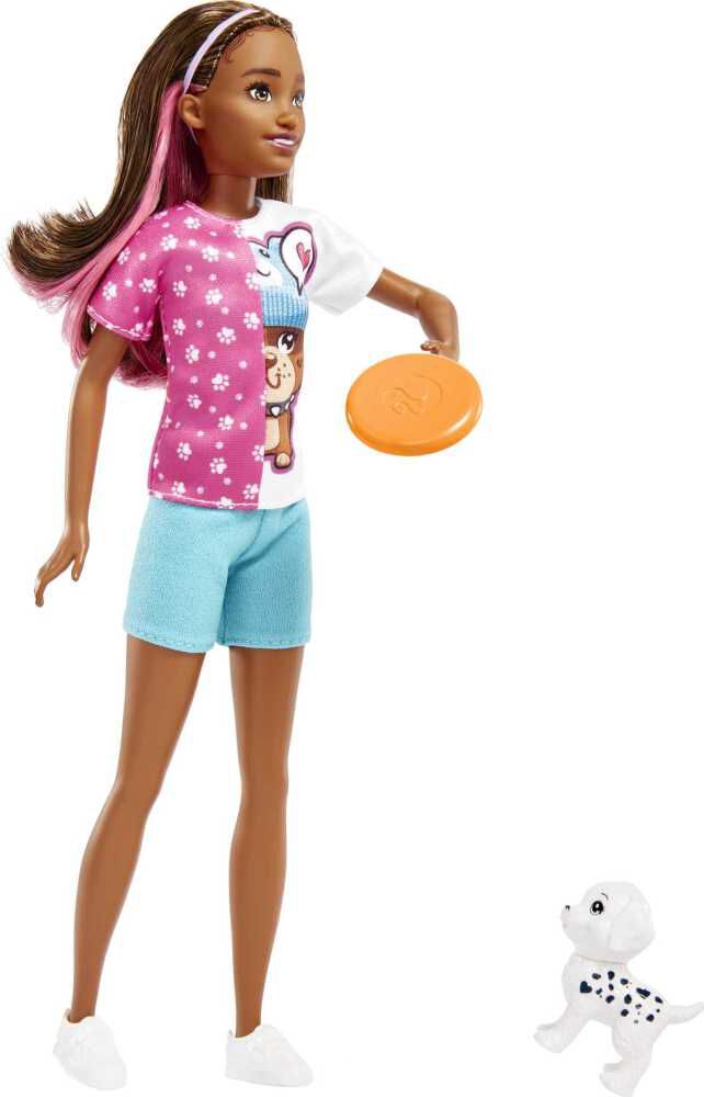 Barbie and shop skipper doll set