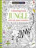 Usborne Minis: Colouring Book Jungle With Rub-Down Transfers - Édition anglaise