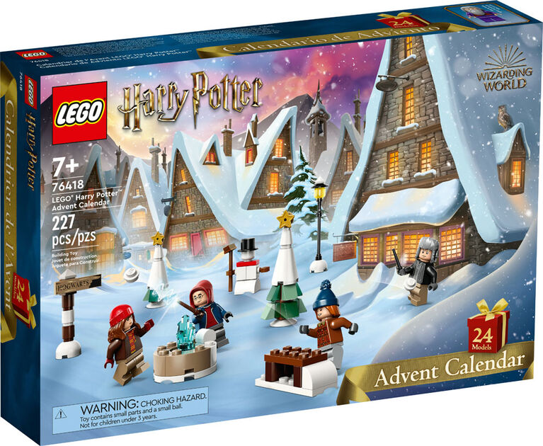 LEGO Harry Potter Calendrier de l'Avent 76418 Ensemble de jeu de construction (227 pièces)