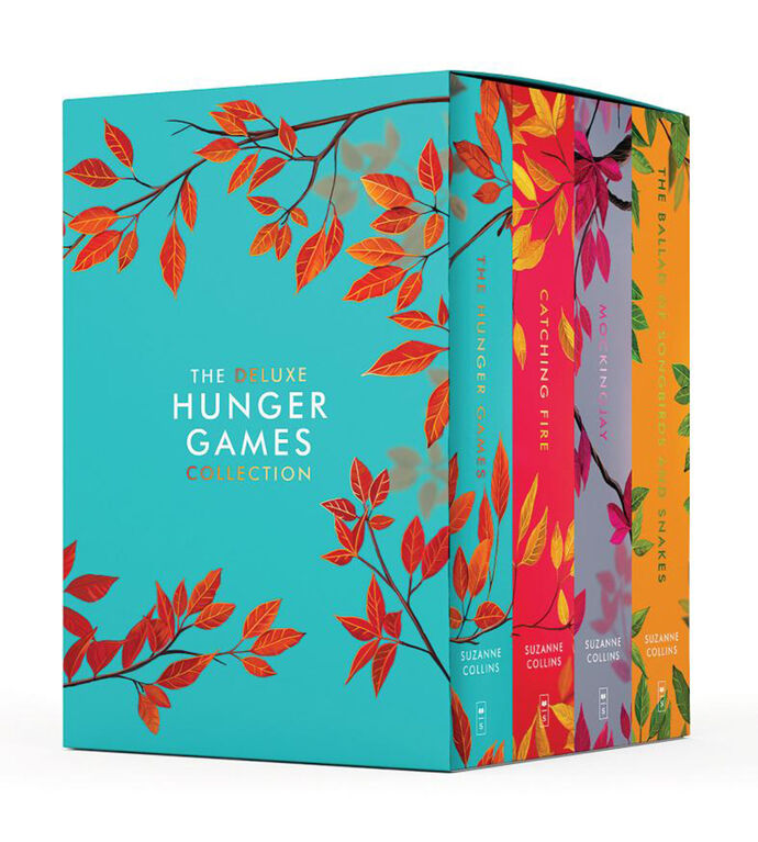 Hunger Games Box Set (Deluxe Edition with Stenciled Edges) - English Edition