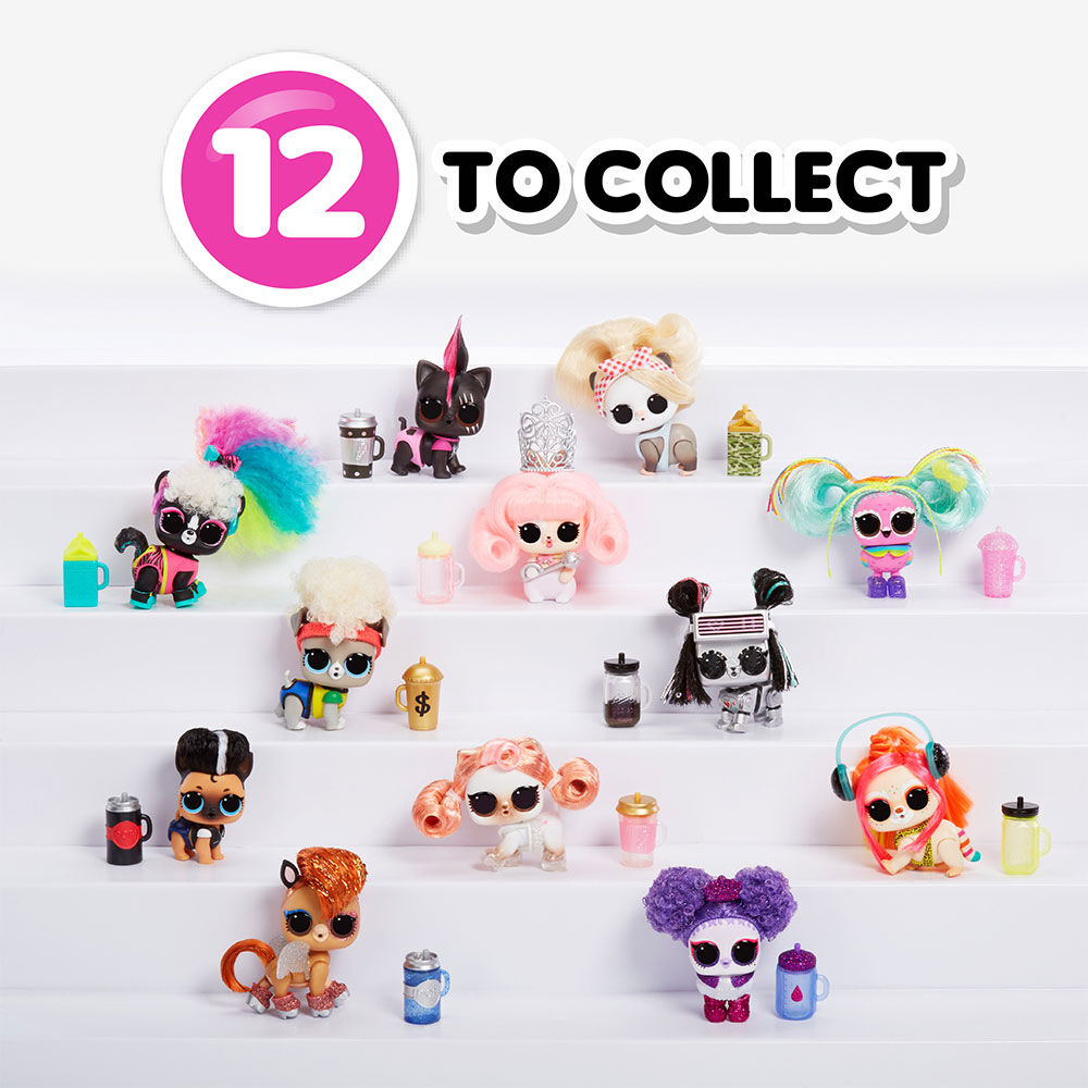 L.O.L. Surprise Lights Pets with REAL Hair 9 Surprises