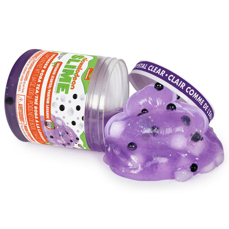 Nickelodeon Slime Specialty Jars  - Lavender Boba Tea