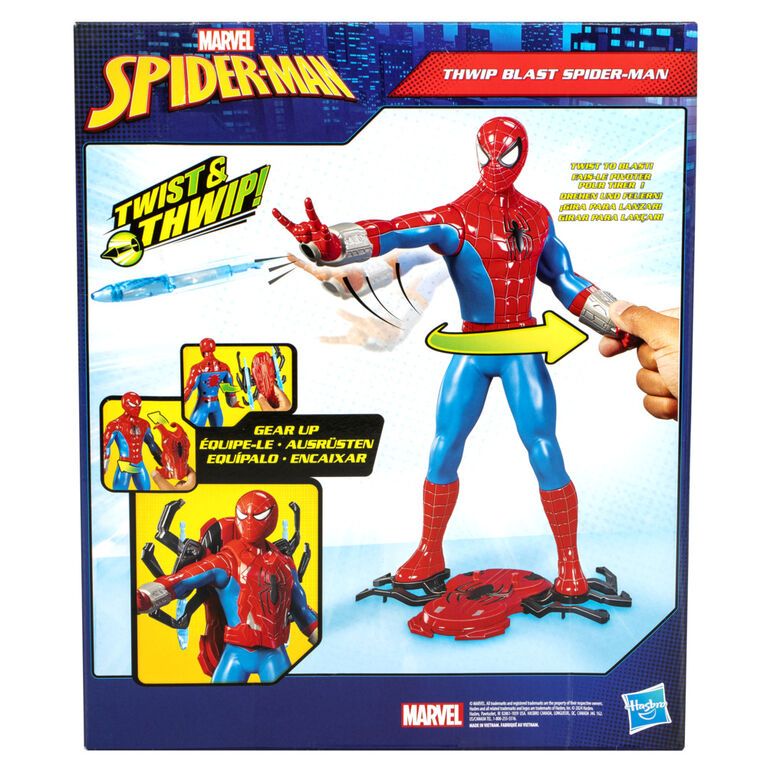 Marvel Spider-Man Thwip Blast Spider-Man Action Figure with Accessories