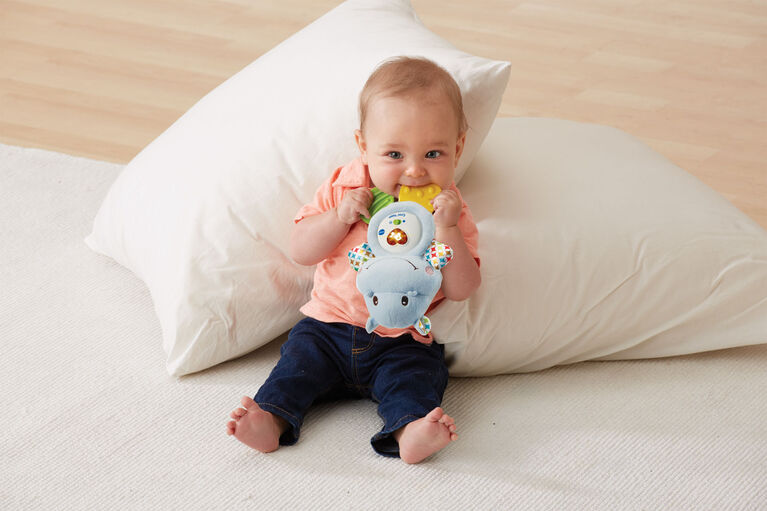 Lil' Critters Huggable Hippo Teether - French Edition