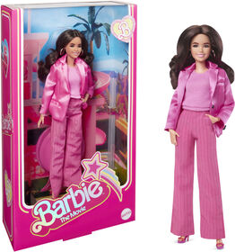 Barbie The Movie Collectible Gloria Doll Wearing Pink Power Pantsuit