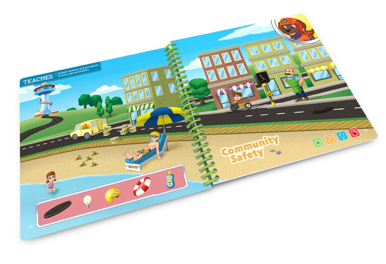 LeapFrog LeapStart 3D Around Town with PAW Patrol Activity Book - English Edition