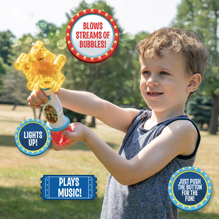 Baguette &agrave; bulles musicale Toy Story Light & Sound