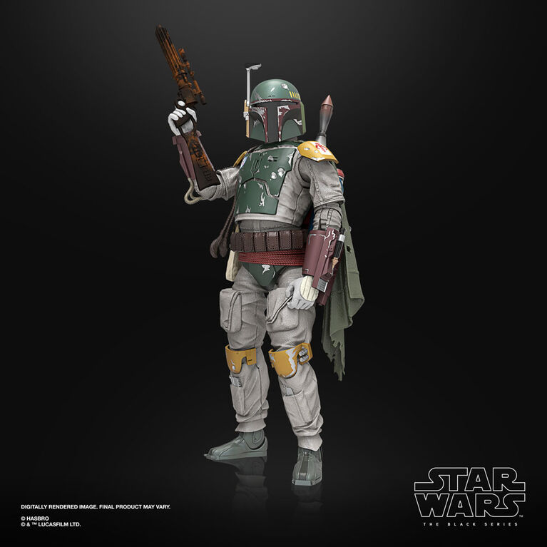 Star Wars The Black Series figurine articulée de luxe Boba Fett