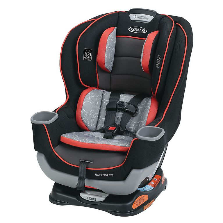 Graco Extend2Fit Convertible Car Seat Solar R Exclusive Babies R