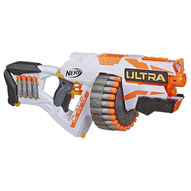 Nerf Ultra One Motorized Blaster -- the Farthest Flying Nerf Darts Ever