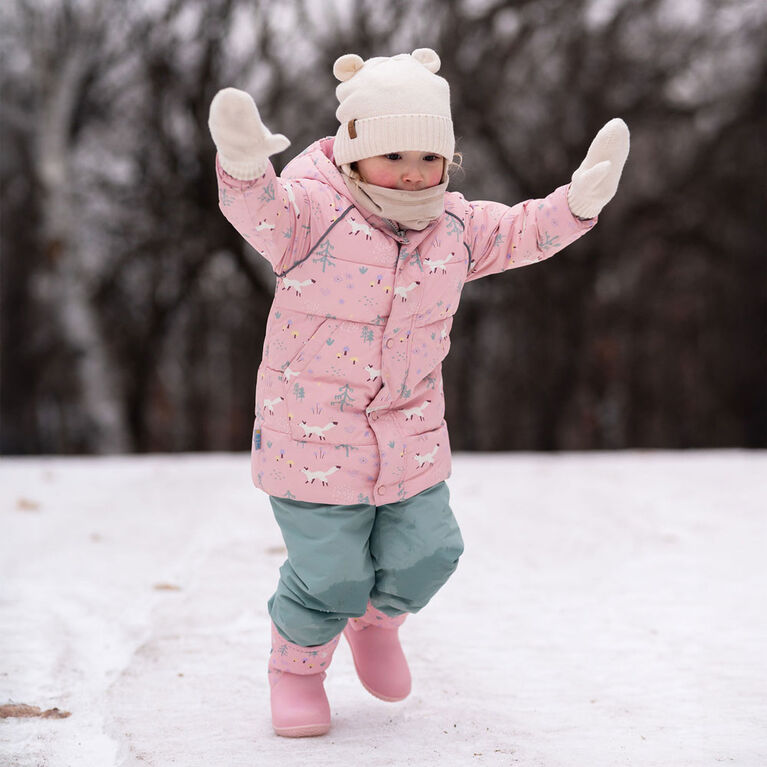 Chapeaux Tricotés Ours pour Enfants | Crème Vanille