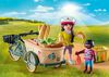 Playmobil - Cycliste avec vélo et remorque avant