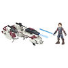 Star Wars Mission Fleet Expedition Class Anakin Skywalker BARC Speeder Strike Figure and Vehicle