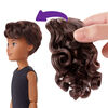 Creatable World - Coffret Personnages de luxe - Cheveux bruns ondulés