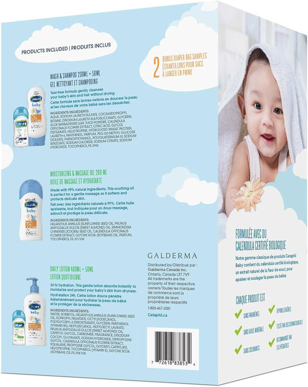 Cetaphil Baby Skin Care Gift Pack - Baby Skincare Essentials