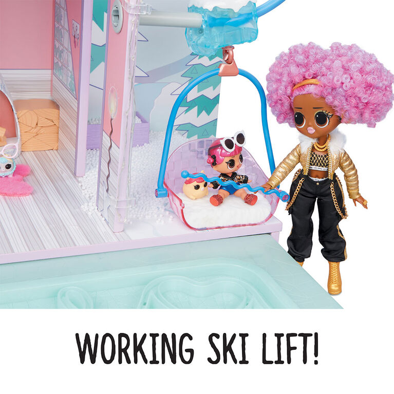 L O L Surprise Winter Disco Chalet Doll House Toys R Us Canada