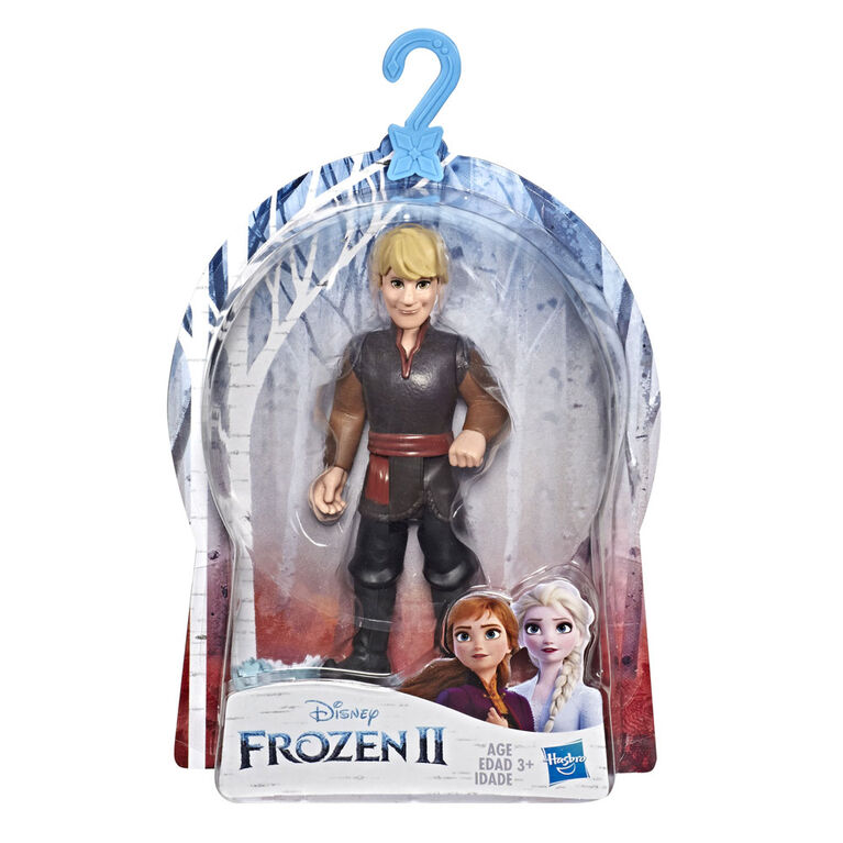 Disney La Reine des neiges, petite poupée Kristoff avec tenue marron inspirée du film de Disney, La Reine des neiges II