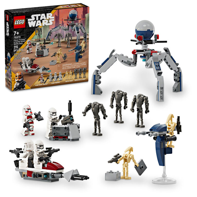 LEGO Star Wars Clone Trooper & Battle Droid Battle Pack, 75372