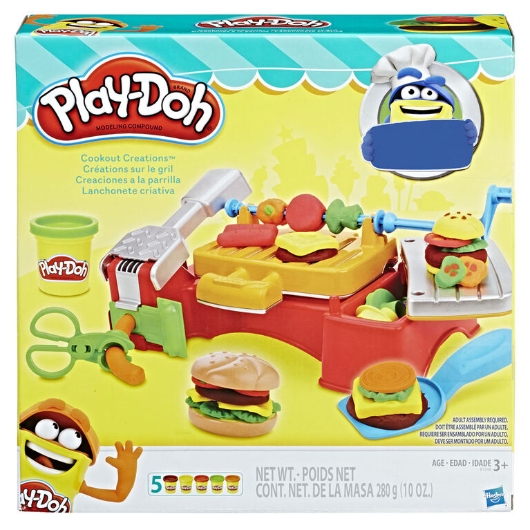 Play Doh Cookout Creations R Exclusive Toys R Us Canada