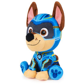 PAW Patrol: The Mighty Movie, Mighty Pups Chase Plush Toy, 7-Inch Tall, Premium Stuffed Animals