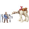 Star Wars Mission Fleet Traversée de Tatooine, figurines articulées de 6 cm Ben Kenobi et Eopie