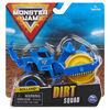 Monster Jam, Official Rolland Dirt Squad Steamroller Monster Truck with Moving Parts, 1:64 Scale Die-Cast Vehicle
