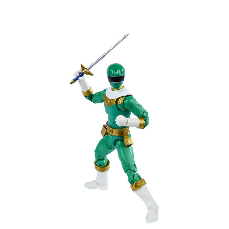 Power Rangers Lightning Collection, figurine de Zeo IV Ranger vert avec accessoires