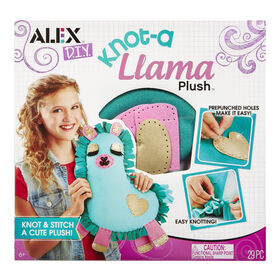 DIY-Knot a Lama en peluche