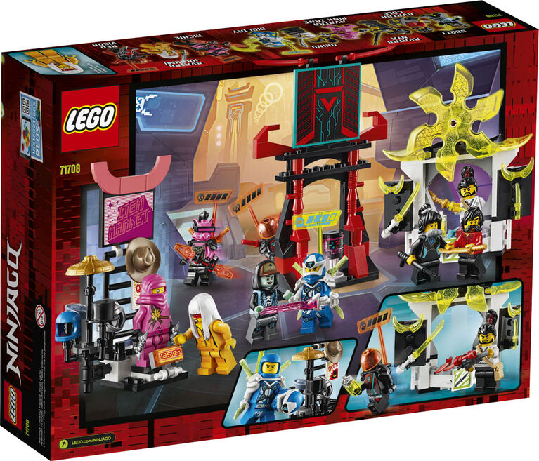 LEGO Ninjago Le marché des joueurs 71708