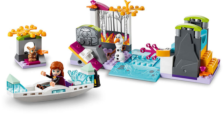LEGO Disney Princess L'expédition en canoë d'Anna 41165