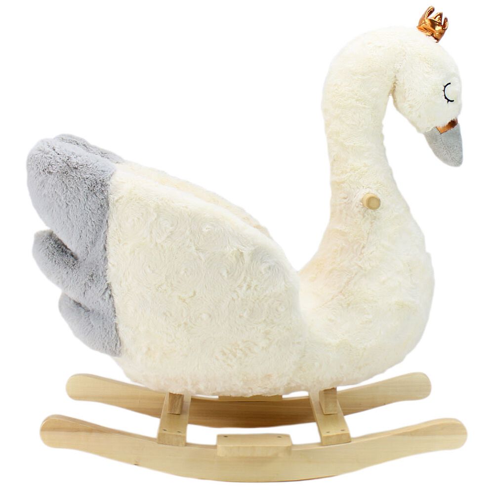 baby swan rocker