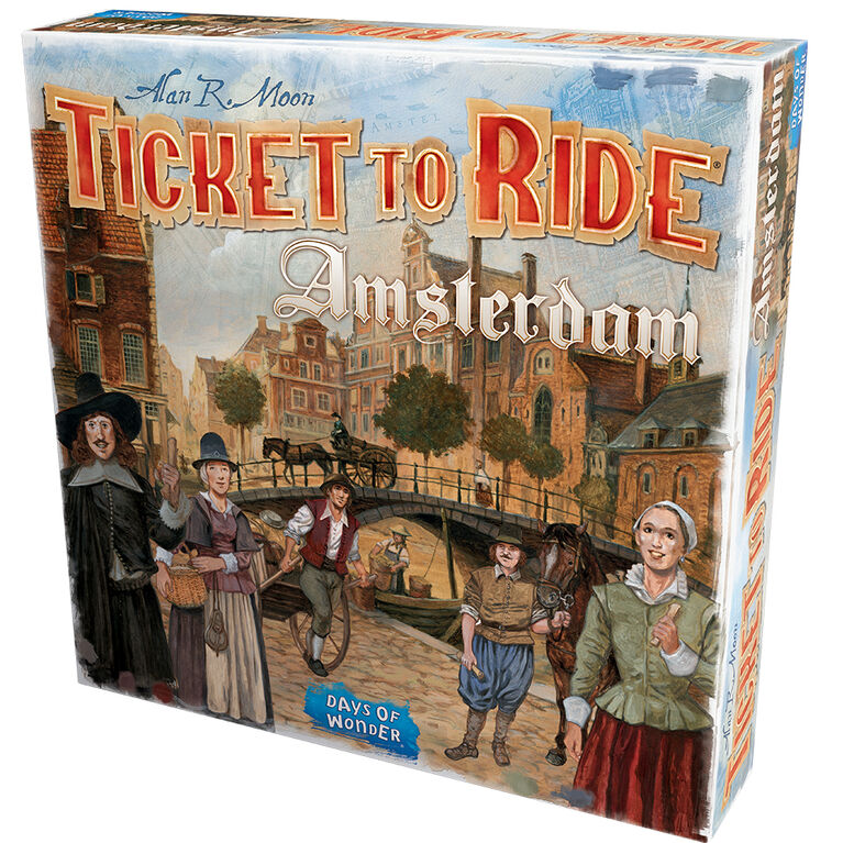 Days Of Wonder - Ticket To Ride - Express - Amsterdam - English
