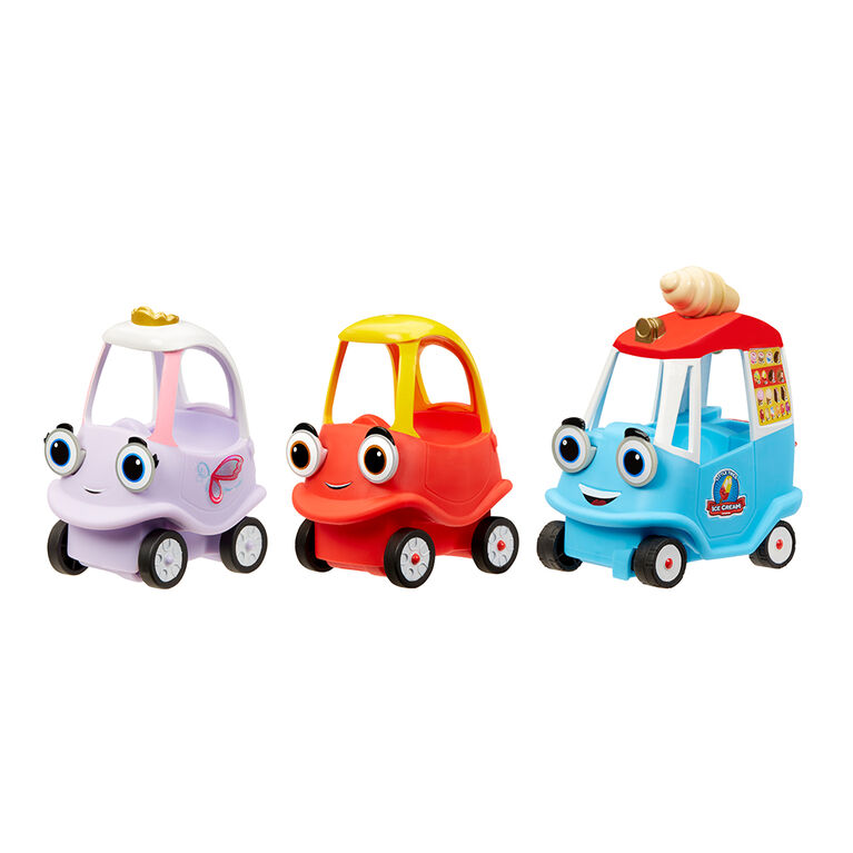 Let's Go Cozy Coupe- Ice Cream Truck Mini Push and Play Vehicle