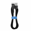 Blu Element  Câble Tressé de Charge/Sync USB-C 4ft Noir