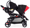 Contours Options Tandem Stroller - Black/Red - R Exclusive