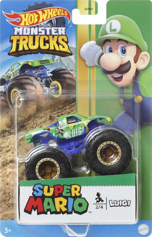 Camions Dinosaures ​Jurassic World Monster Trucks Hot Wheels, jouet &agrave; l'&eacute;chelle&nbsp;1:64