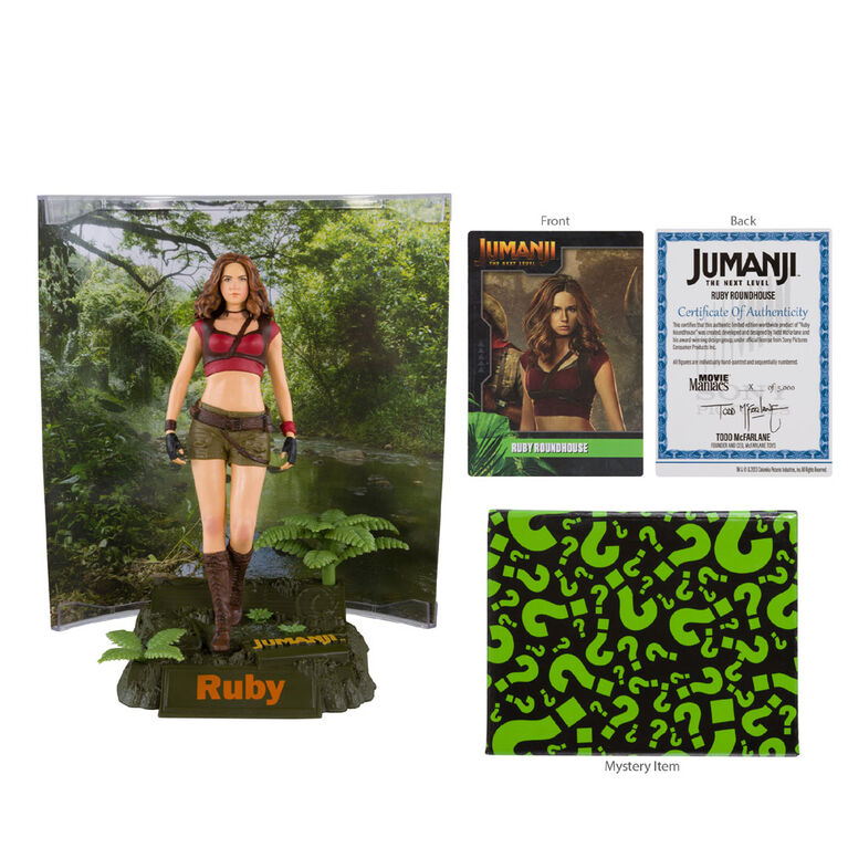 Movie Maniacs 6" Posed Figure-Ruby Roundhouse (Jumanji)