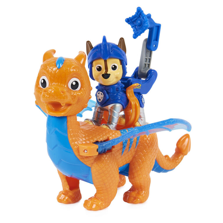 PAW Patrol, Figurines articulées Rescue Knights Chase and Dragon Draco