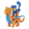 PAW Patrol, Rescue Knights Chase and Dragon Draco Action Figures Set