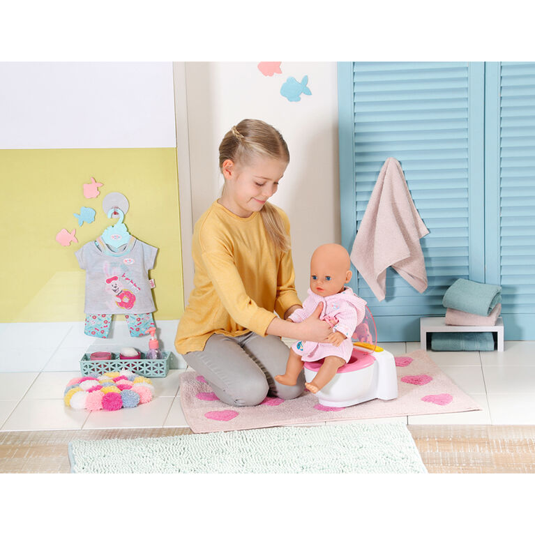 BABY born Bath Poo-Poo Toilet 43cm