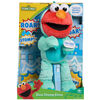 Elmo Dino Tape du Pied Sesame Street, Animal en Peluche de 33 cm (13 pouces) Chante et Danse