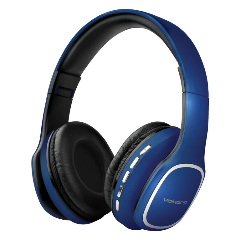 Volkano Phonic Series Headphones Blue - Édition anglaise