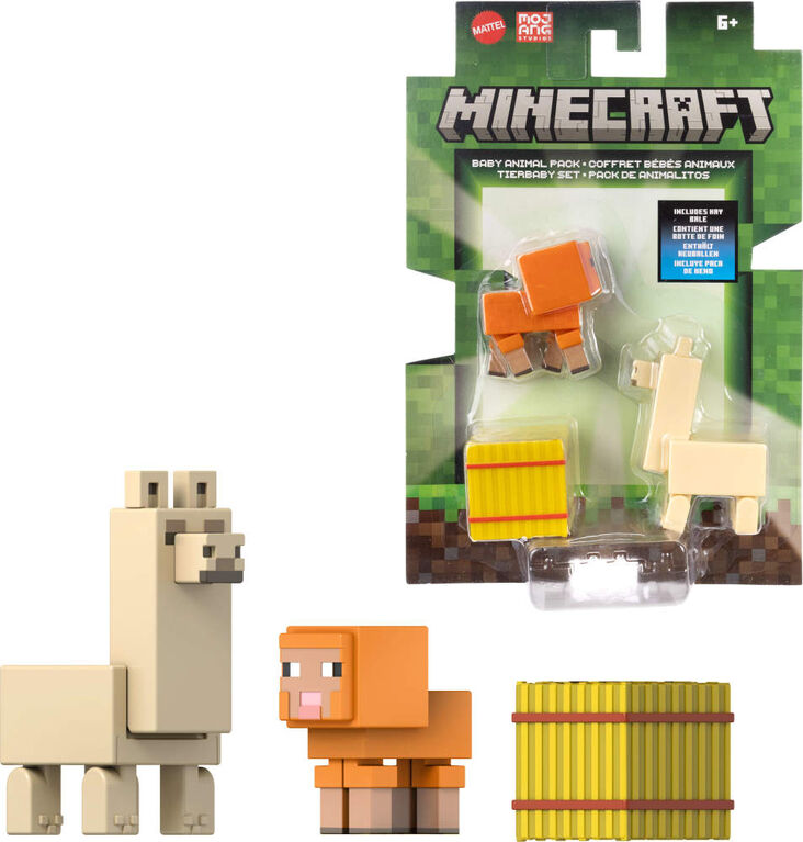 Minecraft Baby Animals Action Figures Accessories Collection
